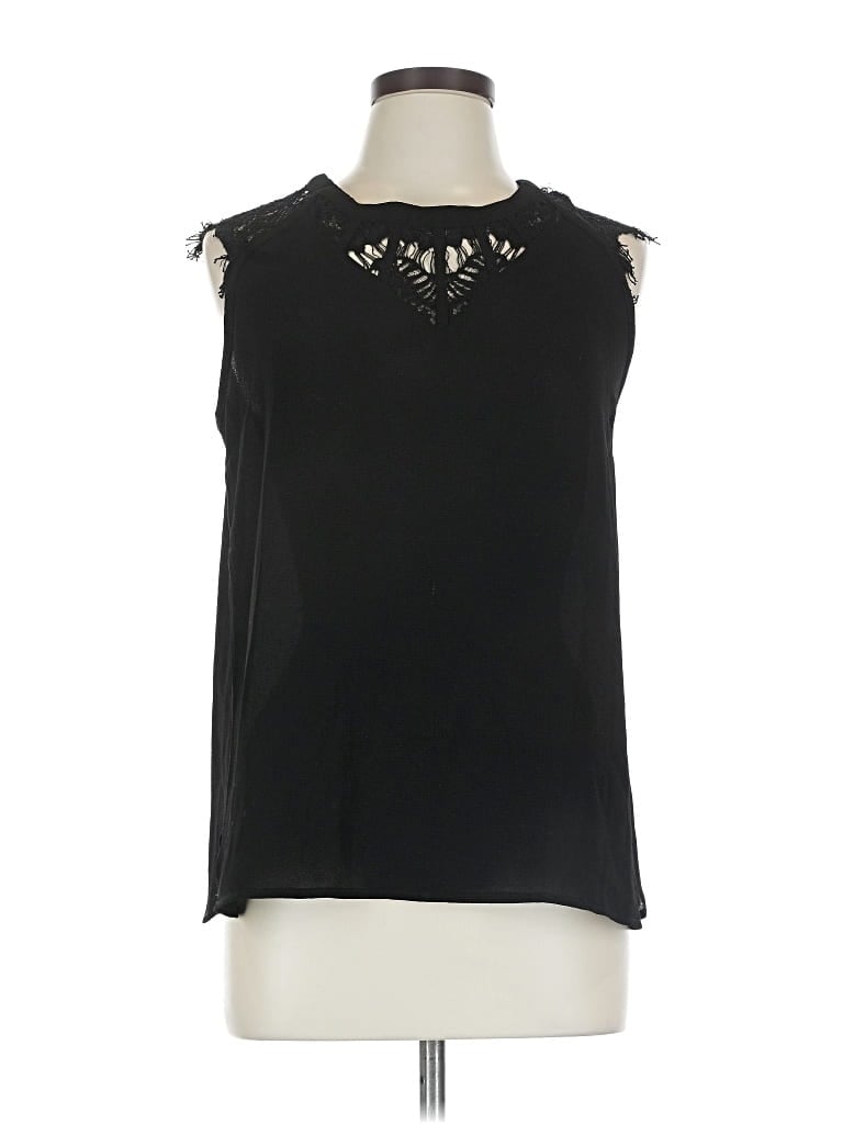 Pre-owned 41hawthorn Sleeveless Blouse In Black