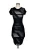 BCBGMAXAZRIA Graphic Black Cocktail Dress Size XXS - photo 1