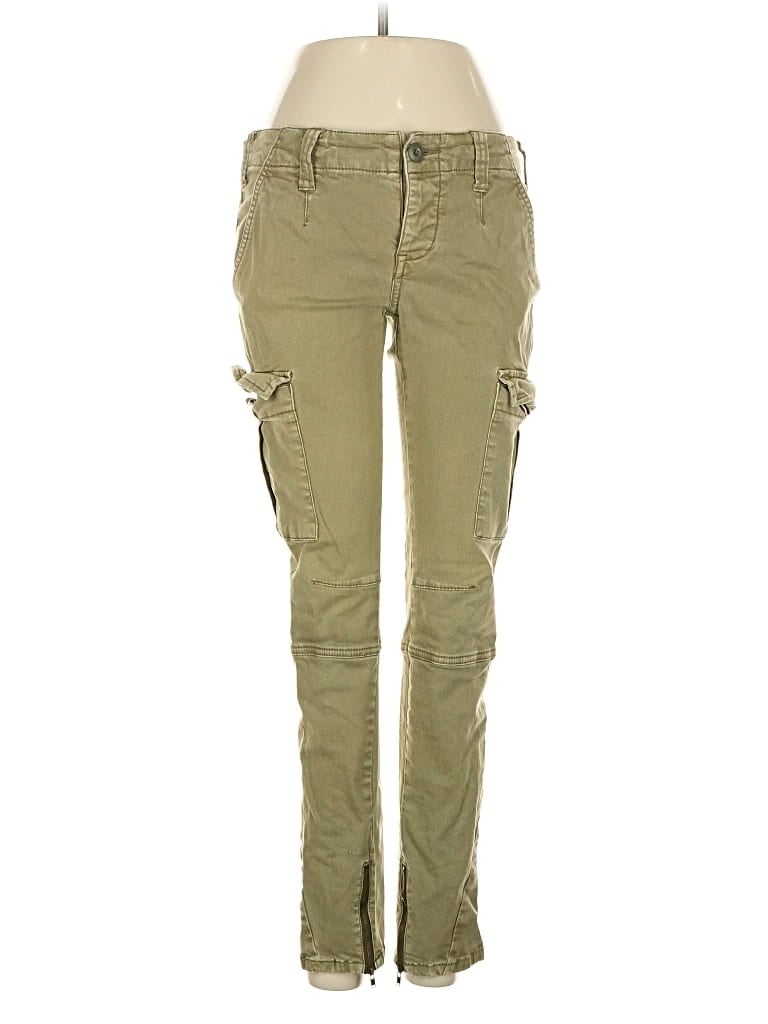 Pre-owned Free People Jeans In Green