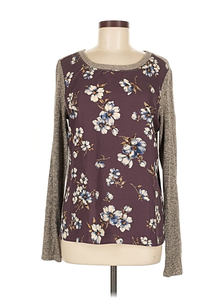 Pre-owned Kaileigh Pullover Sweater In Brown