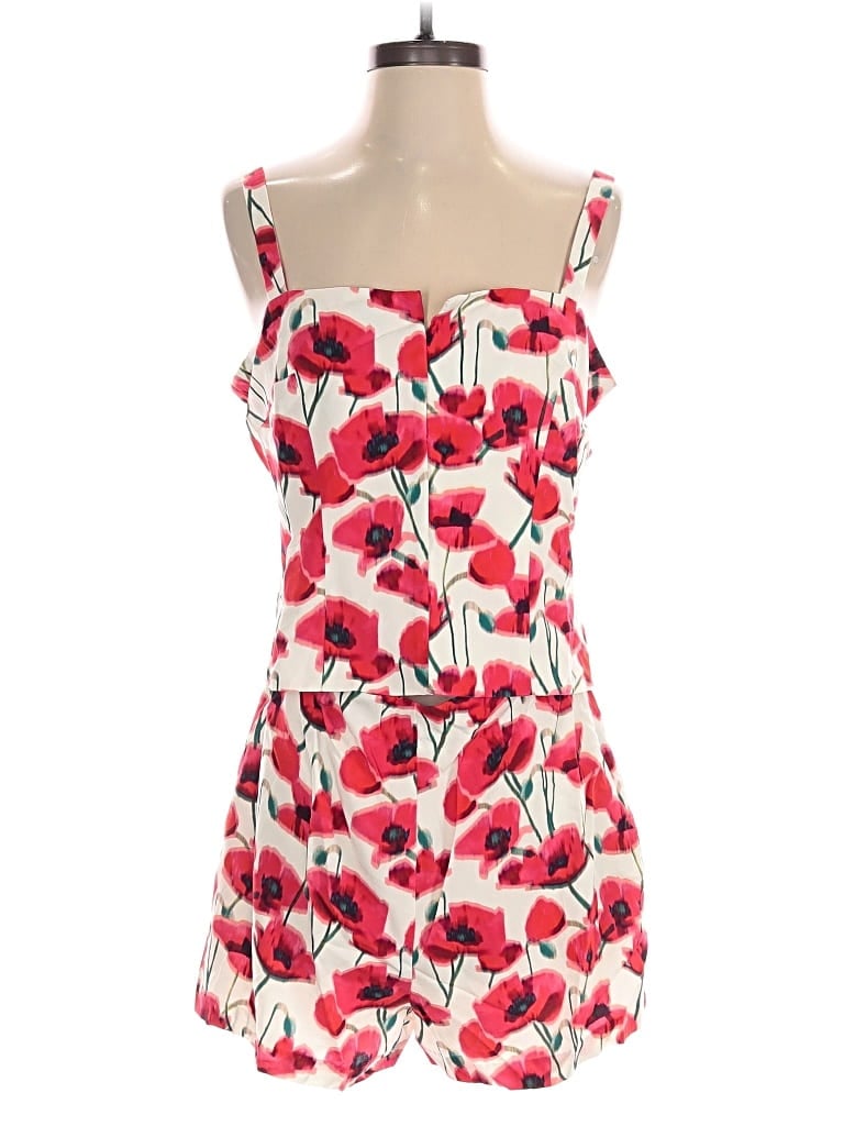 Pre-owned Amanda Uprichard Romper In Red