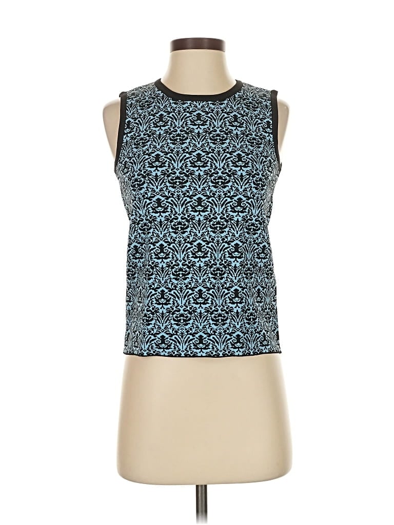 Signature Sweater Vest In Blue