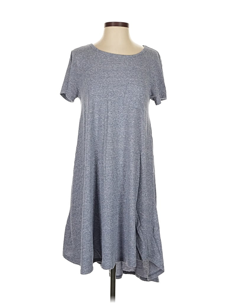 Pre-owned Lularoe Casual Dress In Gray
