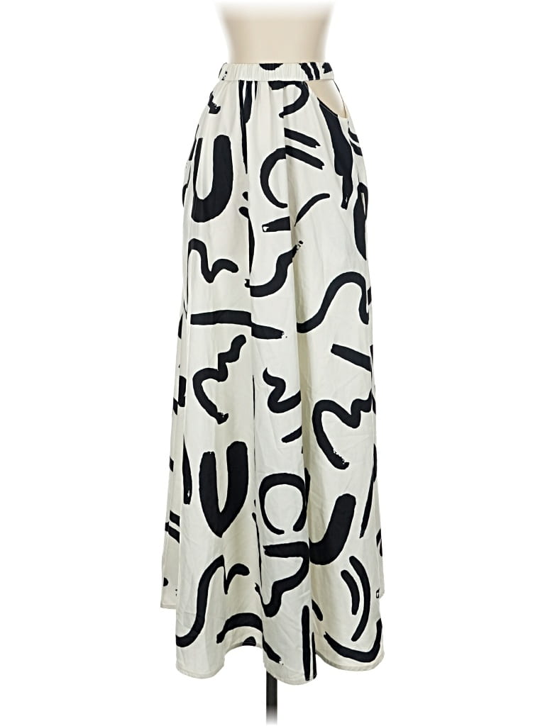 Pre-owned Unbranded Casual Skirt In White