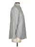 Talbots 100% Cotton Chevron-herringbone Gray Long Sleeve Button-Down Shirt Size XS - photo 4