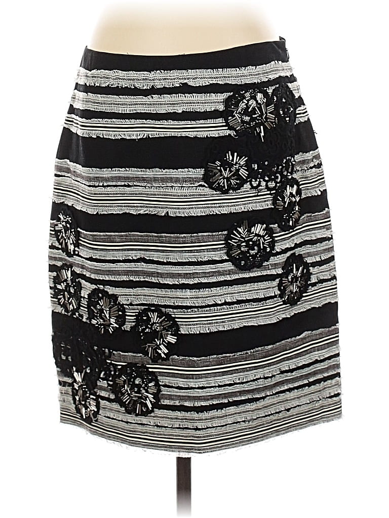 Pre-owned Per Se By Carlisle Casual Skirt In Black
