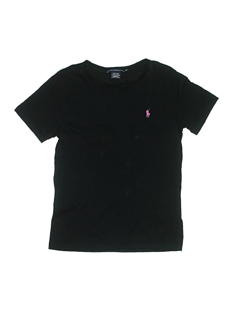 Pre-owned Ralph Lauren Sport Kids' Short Sleeve T-shirt In Black