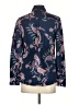 Talbots 100% Cotton Paisley Blue Long Sleeve Button-Down Shirt Size XS - photo 2