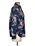 Talbots 100% Cotton Paisley Blue Long Sleeve Button-Down Shirt Size XS - photo 4