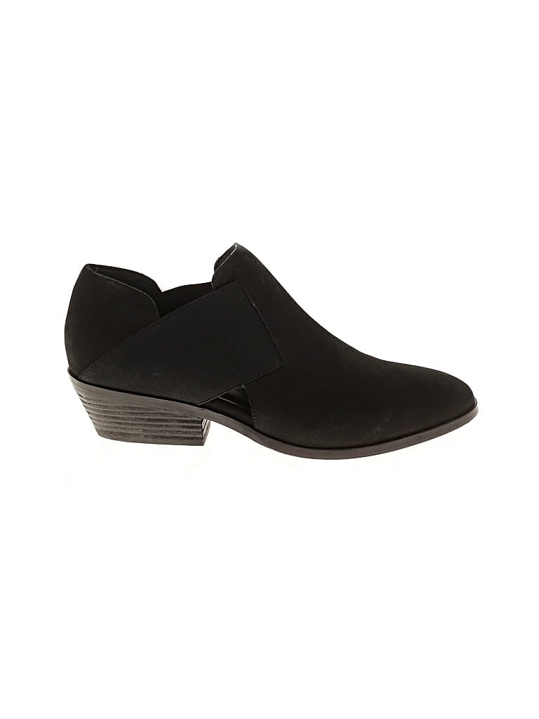 Pre-owned Eileen Fisher Ankle Boots In Black