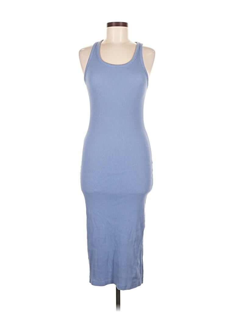 Pre-owned Asos Design Casual Dress In Blue