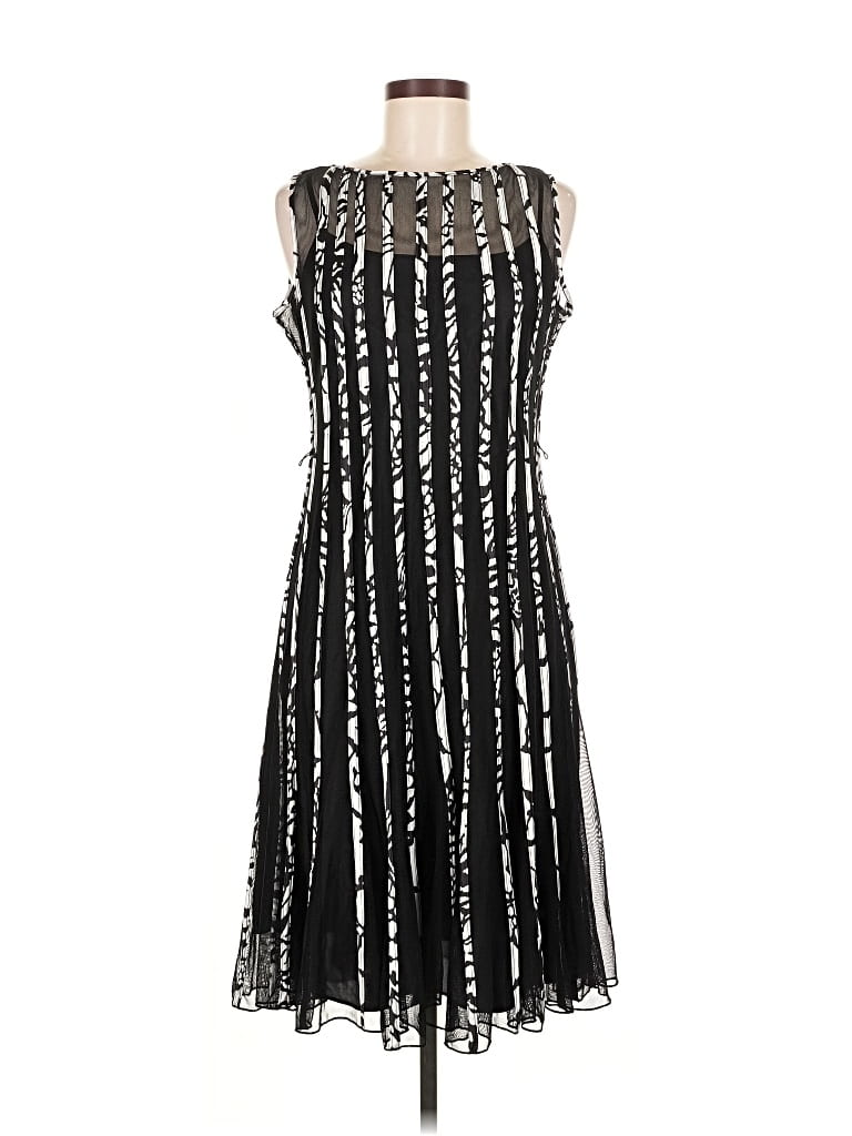 Pre-owned Sandra Darren Cocktail Dress In Black