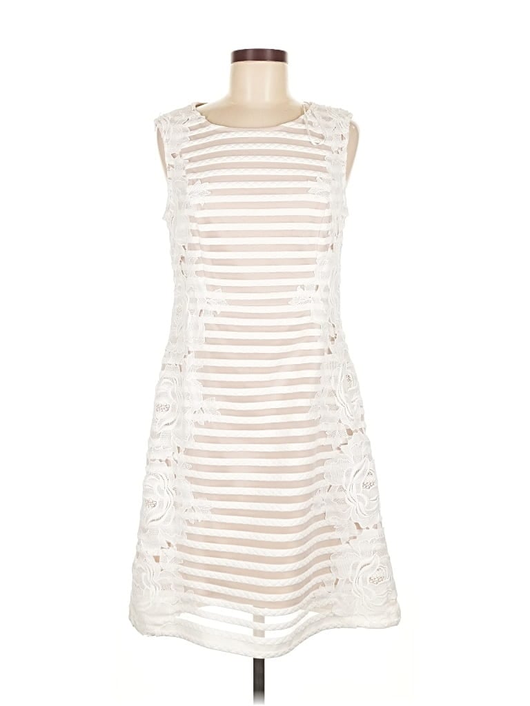 Pre-owned Db Established 1962 Casual Dress In White