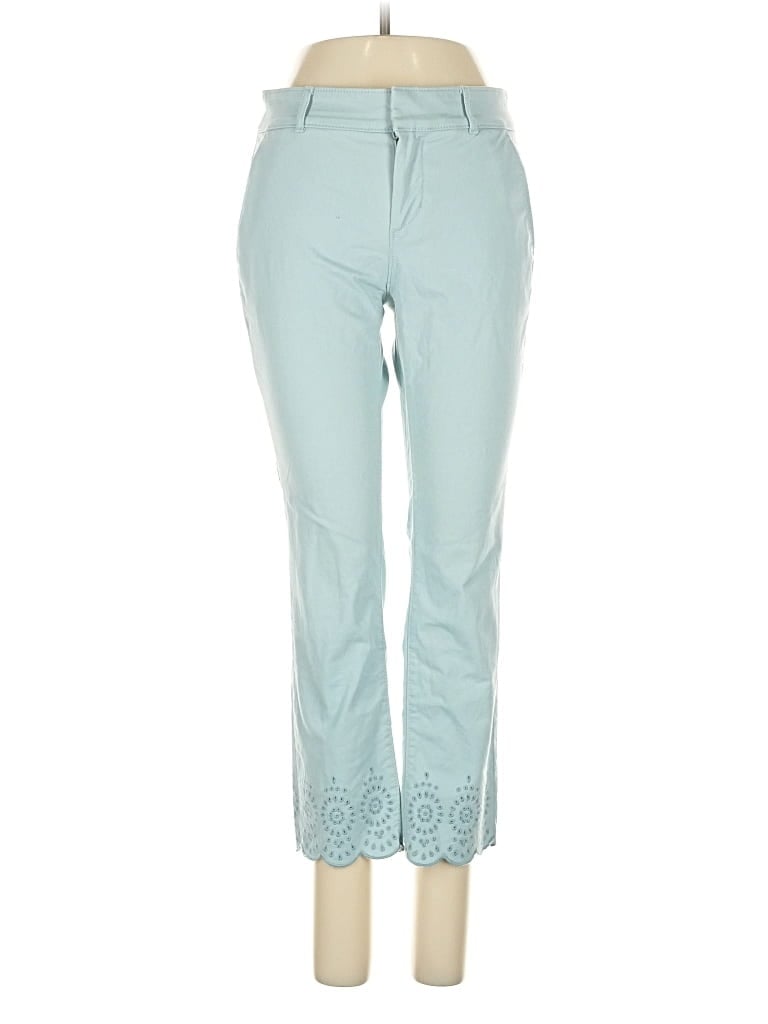 Pre-owned Ann Taylor Loft Casual Pants In Blue