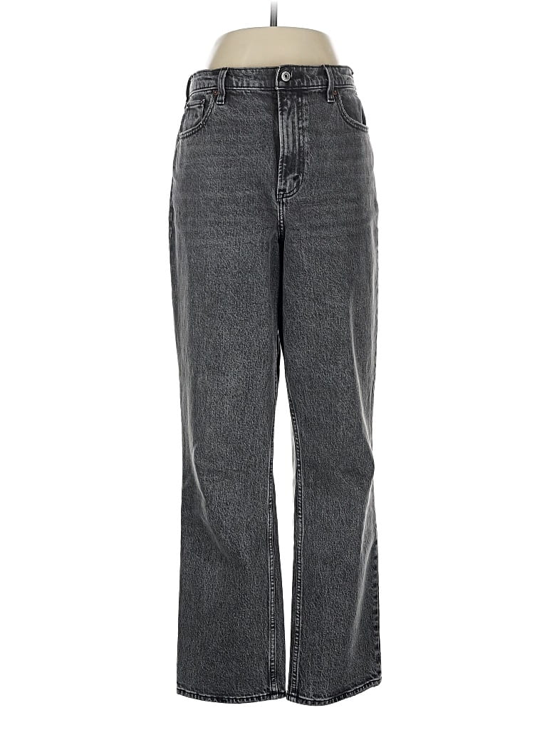 Pre-owned Abercrombie & Fitch Jeans In Black