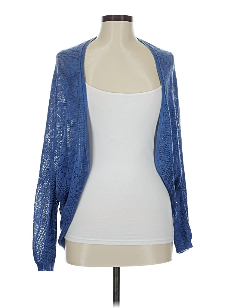 Pre-owned Joseph A Cardigan Sweater In Blue