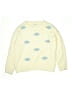 Assorted Brands Hearts Ivory Pullover Sweater Size 160 cm / US 14 - photo 1