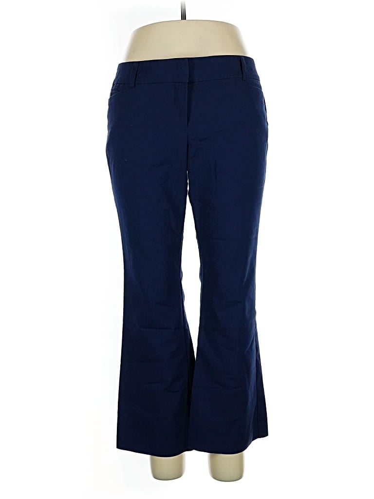 Pre-owned 7th Avenue Design Studio New York & Company Casual Pants In Blue