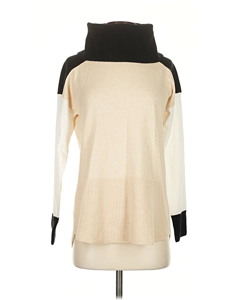 Pre-owned Cyrus Turtleneck Sweater In White