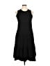 Dylan Solid Black Casual Dress Size XS - photo 1