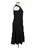 Dylan Solid Black Casual Dress Size XS - photo 4