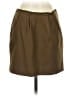 J.Crew Solid Brown Wool Skirt Size 2 - photo 1