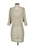 Hinge 100% Acrylic Tan Casual Dress Size S - photo 2