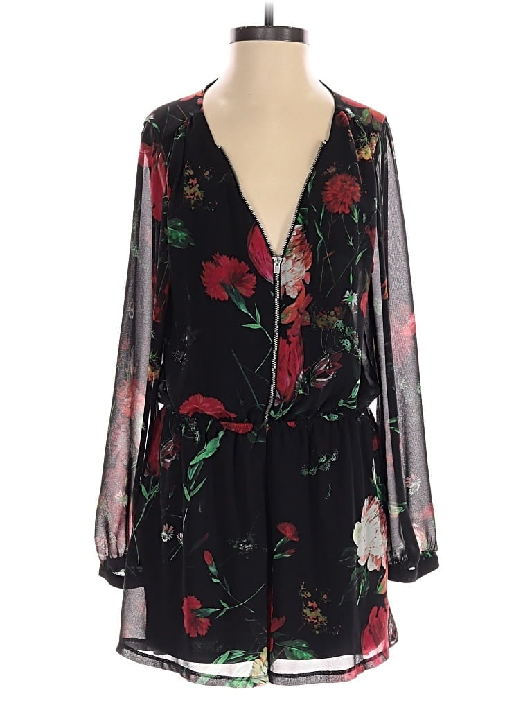 Pre-owned Express Romper In Black