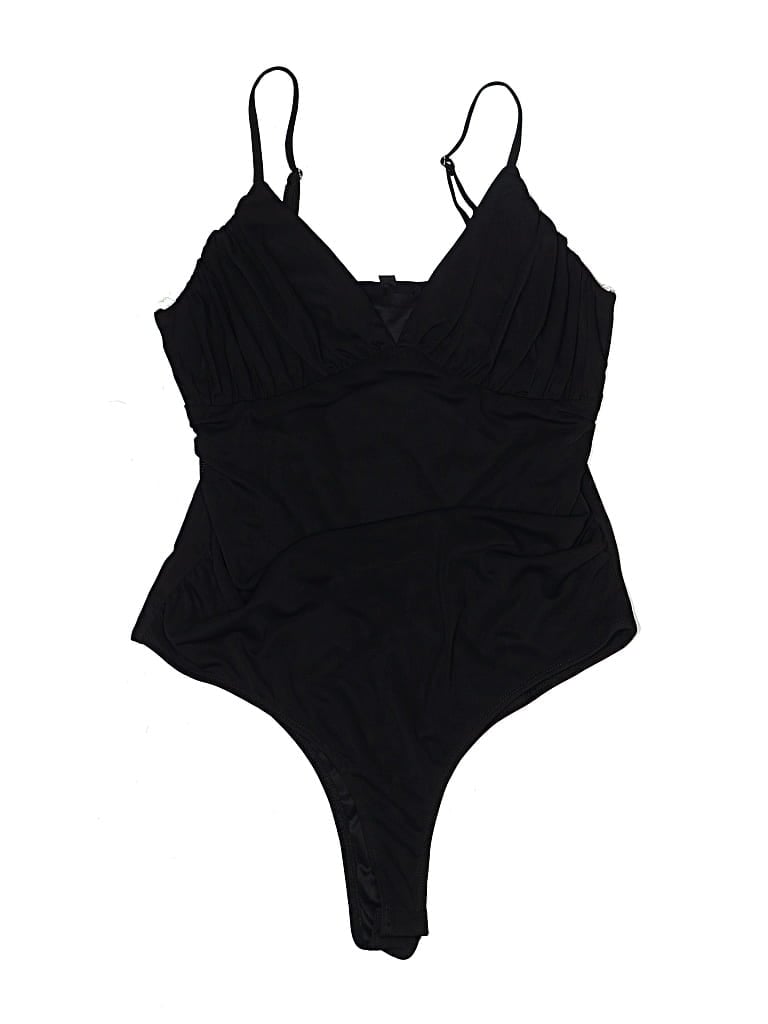 Pre-owned Stella Luce Bodysuit In Black