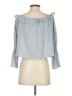 Club Monaco Blue 3/4 Sleeve Blouse Size 2 - photo 2