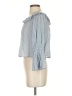 Club Monaco Blue 3/4 Sleeve Blouse Size 2 - photo 5