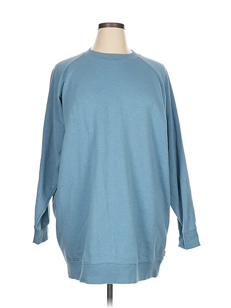 Pre-owned Eddie Bauer Sweatshirt In Blue