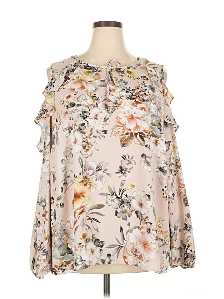 Pre-owned Eliane Rose Sleeveless Blouse In Brown