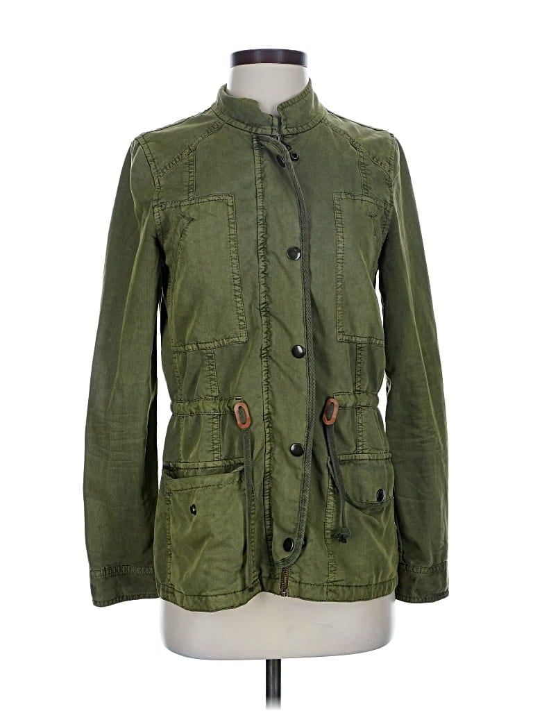Pre-owned Hinge Jacket In Green
