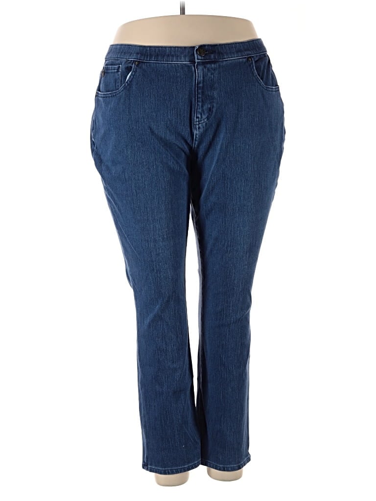Pre-owned Belle By Kim Gravel Jeans In Blue