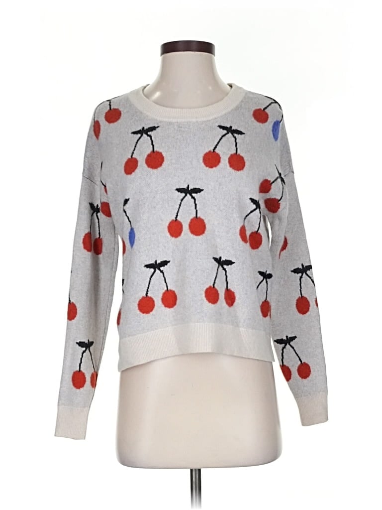 Pre-owned Madewell Pullover Sweater In Gray