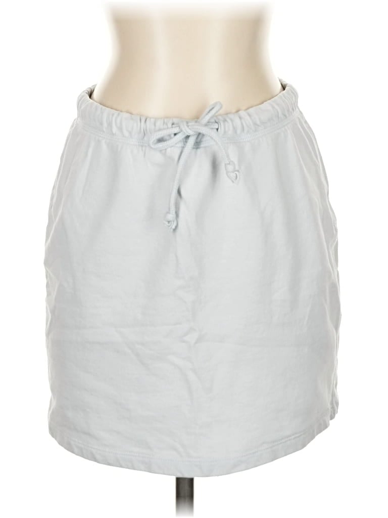 Pre-owned Zara Casual Skirt In Gray