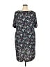 Touch Floral Purple Casual Dress Size 3X - photo 2