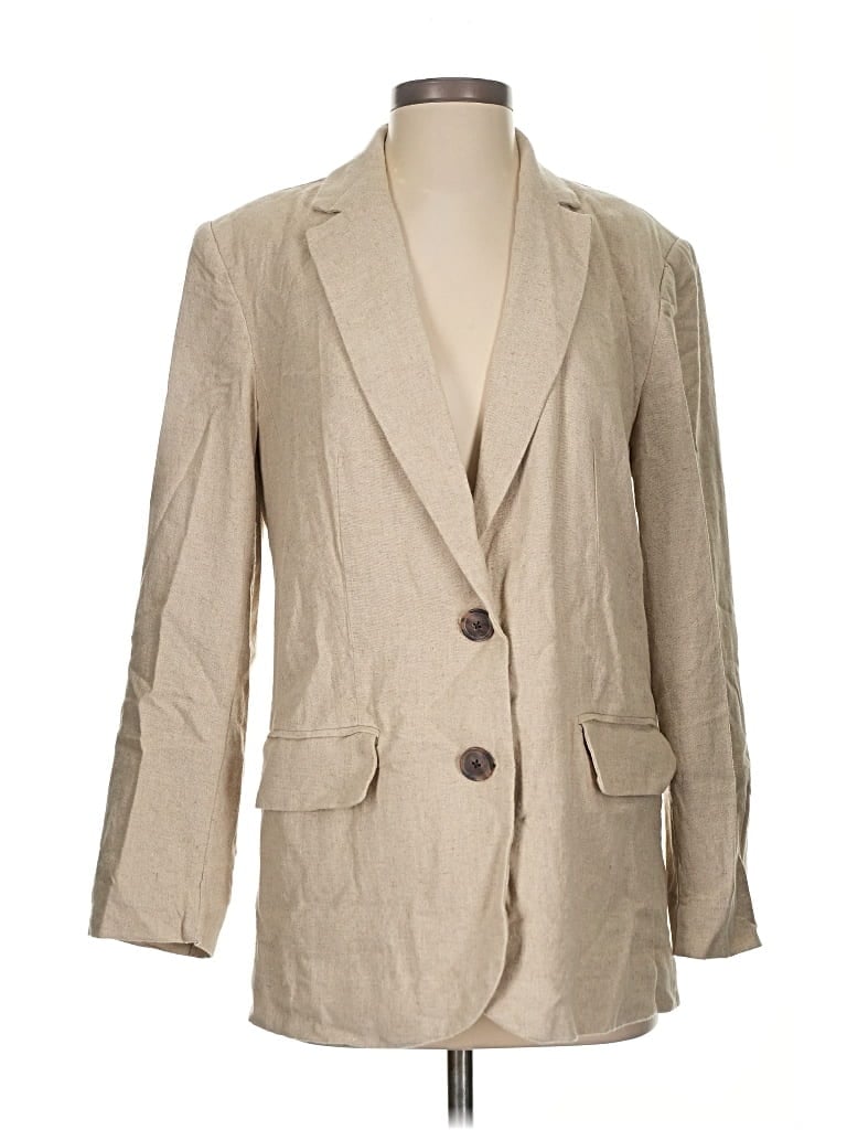 Pre-owned A New Day Blazer Jacket In Brown