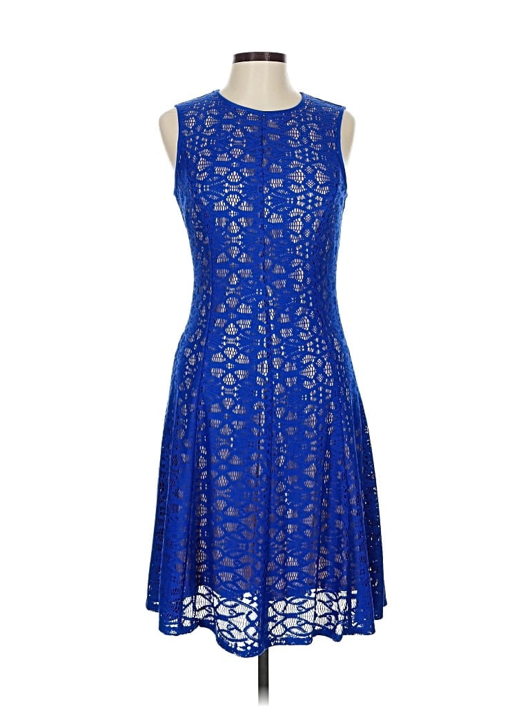 Pre-owned Tiana B Cocktail Dress In Blue