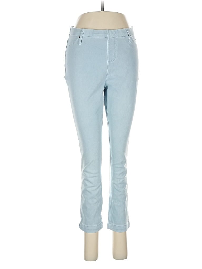 Pre-owned Time And Tru Jeggings In Blue