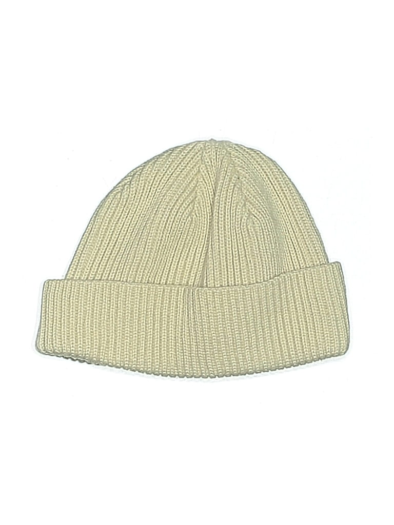 Pre-owned Deus Ex Machina Beanie Hat In White