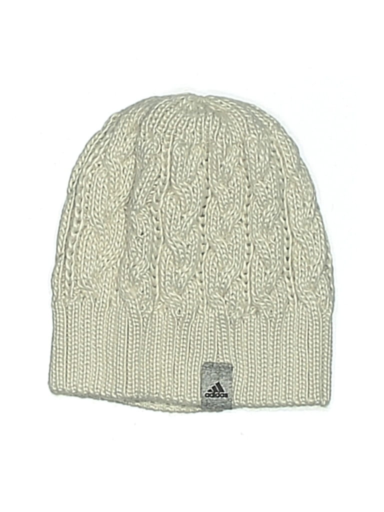 Pre-owned Adidas Originals Beanie Hat In White