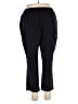 Lands' End Solid Black Active Pants Size 1X - photo 2