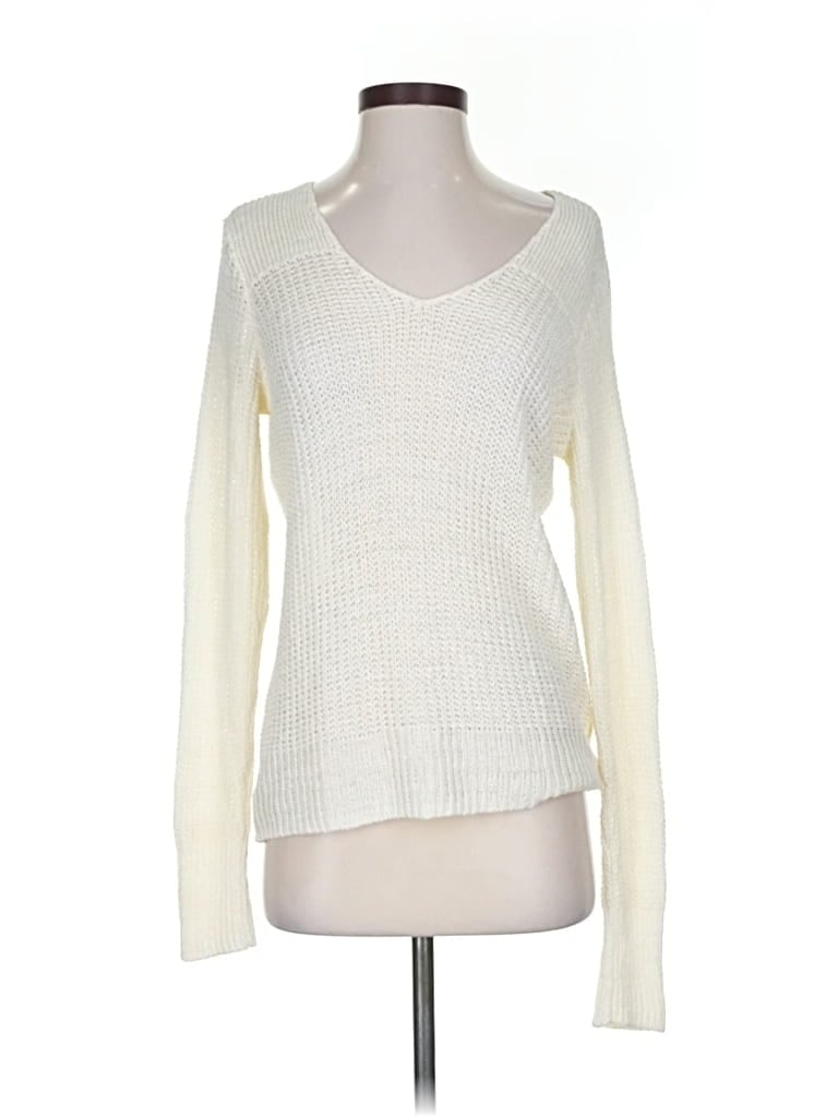 Pre-owned Joie Pullover Sweater In White