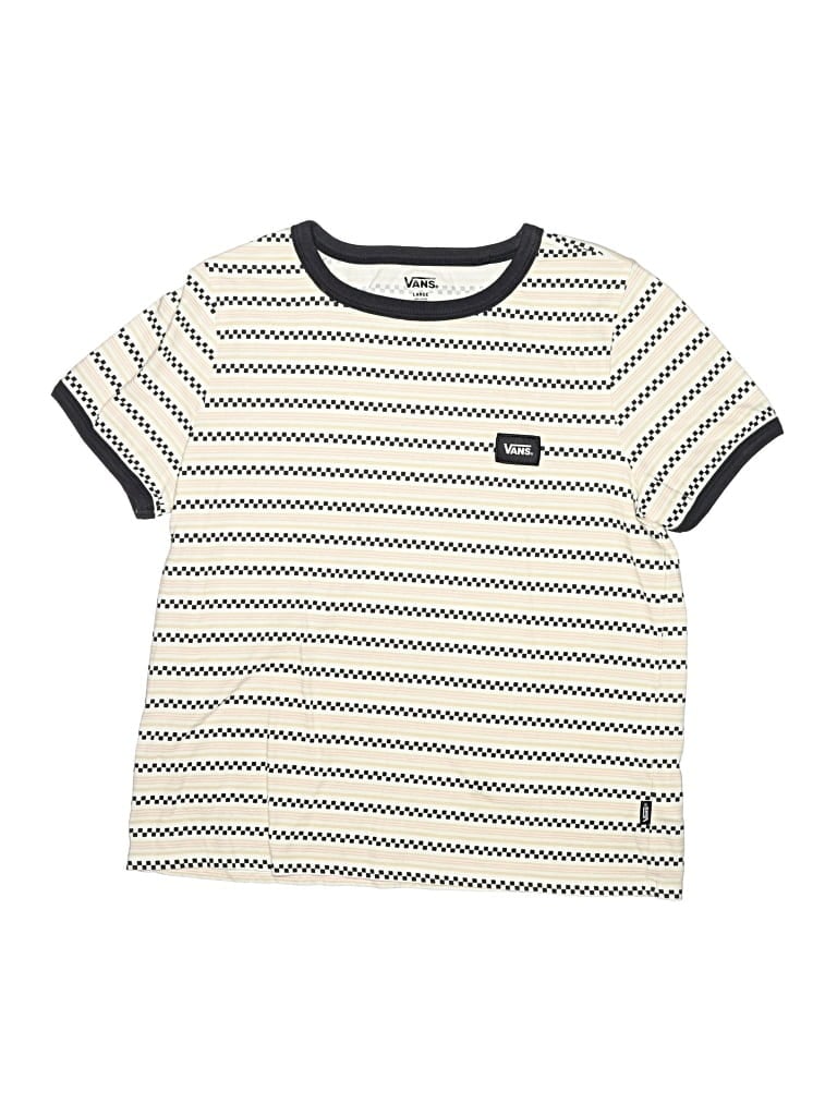 Pre-owned Vans Kids' Short Sleeve T-shirt In White