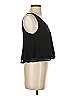 Lush 100% Polyester Black Sleeveless Blouse Size S - photo 4