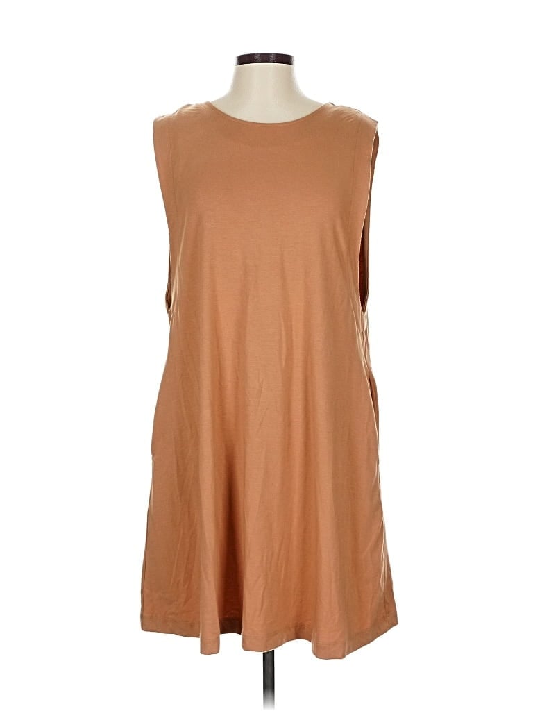 Pre-owned Cuyana Casual Dress In Brown