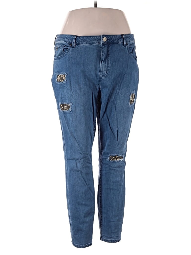 Pre-owned Belle By Kim Gravel Jeans In Blue