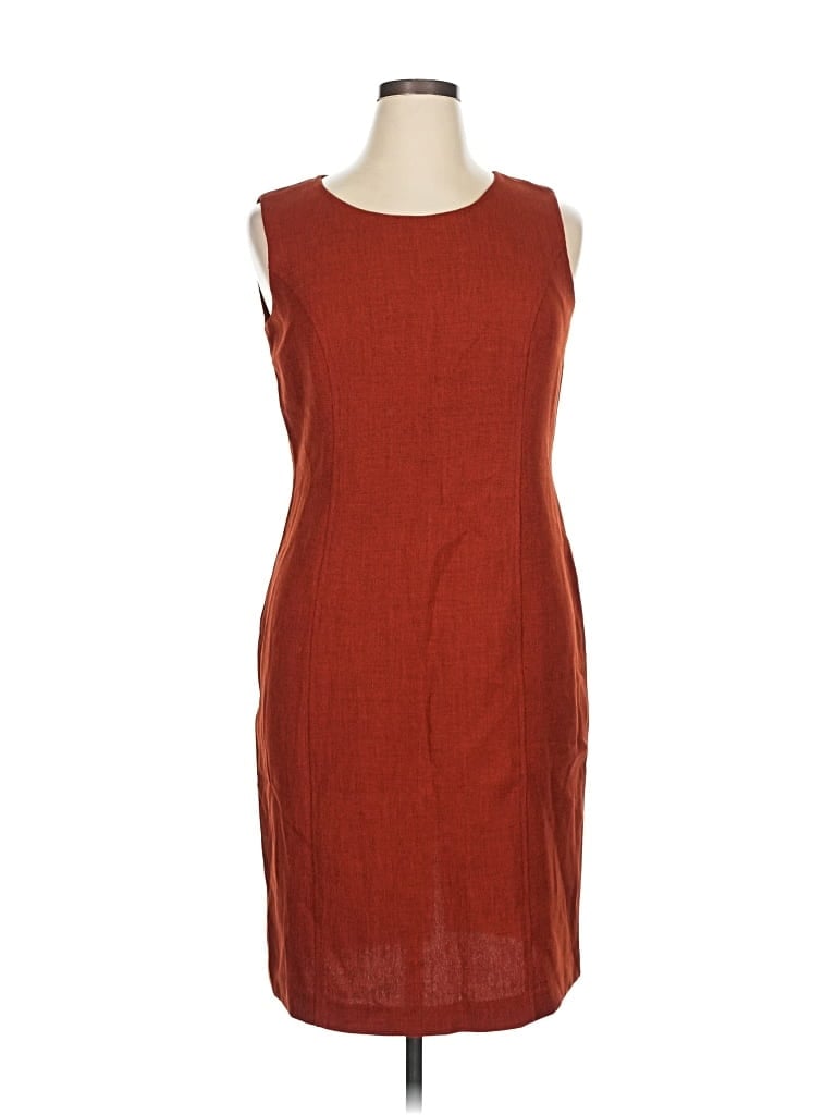 Pre-owned Julian Taylor Casual Dress In Brown